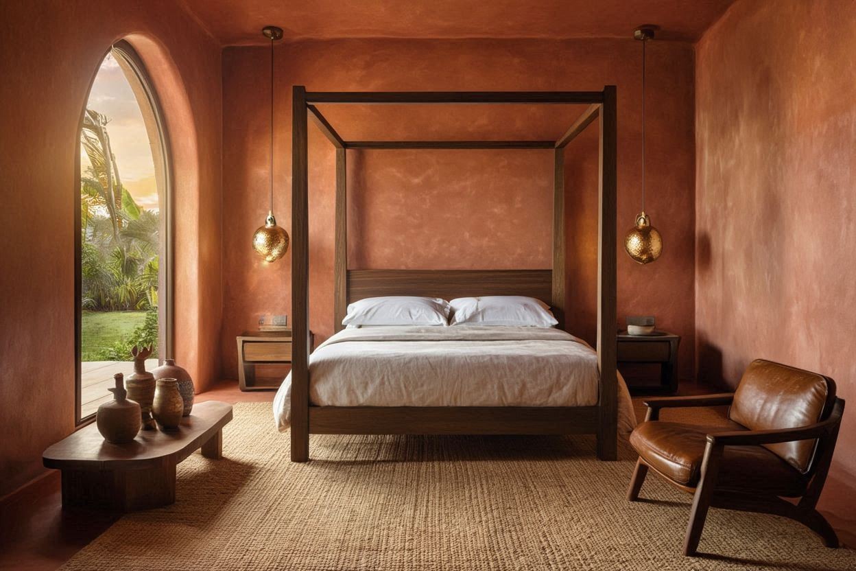 Chambre Terre de Latérite — Insta 5